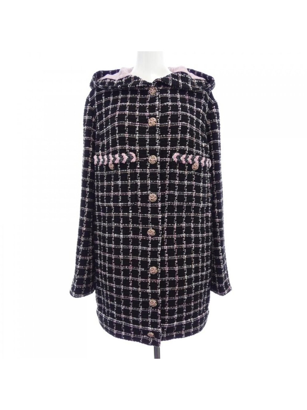 Chanel Coat Black